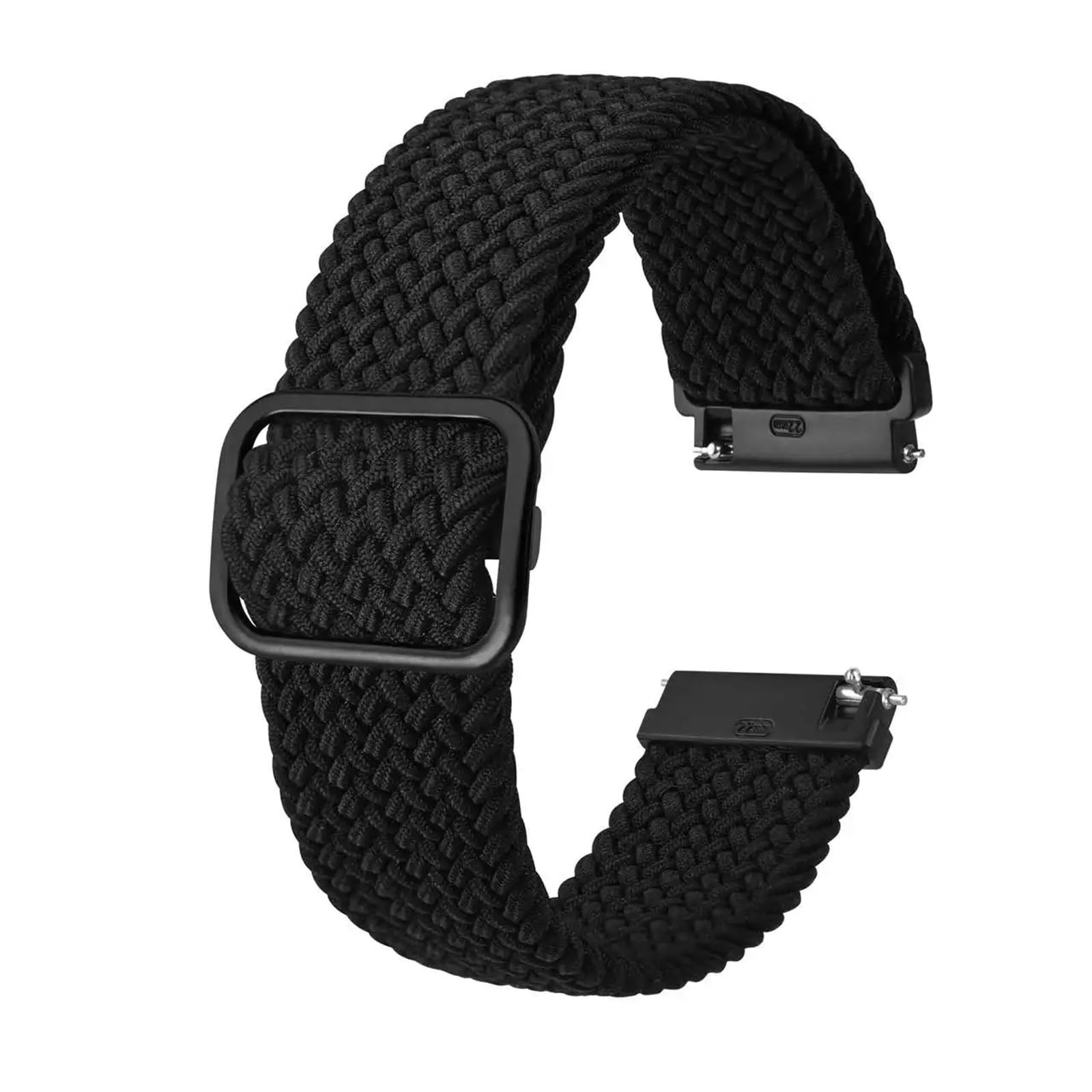 Uhrenarmband， Herren Nylon Uhrenarmbänder Verstellbare geflochtene Loop Straps Armband Quick Release Sport Uhrenarmband