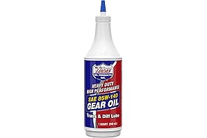 Lucas Oil 10042 Heavy Duty High Performance SAE 85W-140 Gear Oil, 1 Quart
