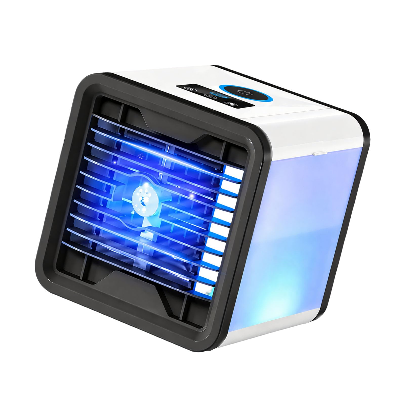 Kaeltsyn Cooling Humidifier Fan Desktop Air Coolers Portable Desktop Conditioning Cooling Humidifier For Indoor Use Small Conditioners