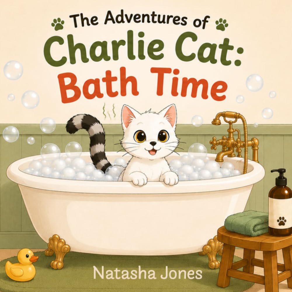 Bath Time: The Adventures of Charlie Cat