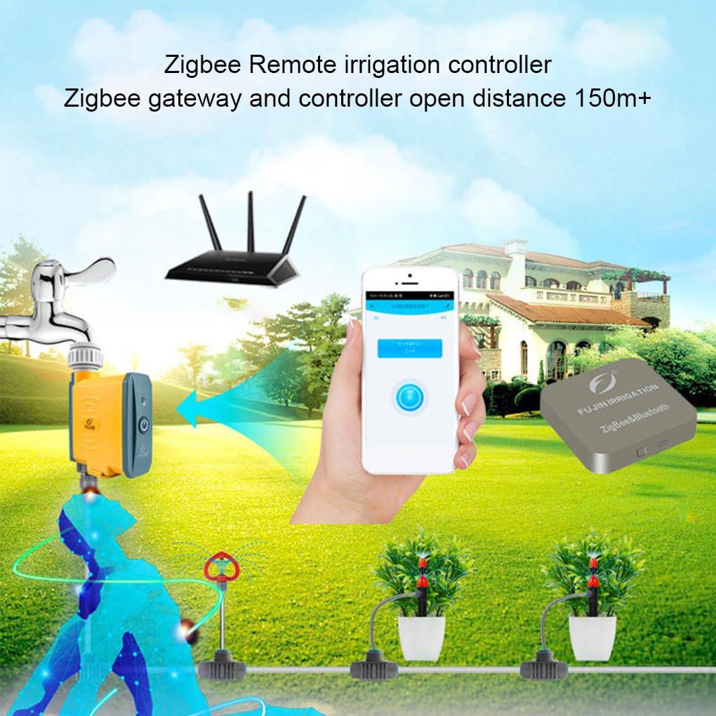 Para Sistema de riego automático para jardín para un cuidado sin esfuerzo. Para Sistema de control de riego automático. Controlador de, Controlador de plástico