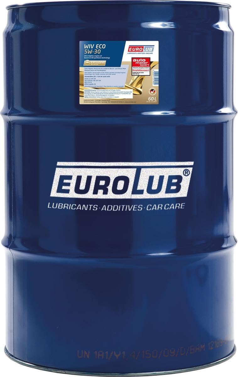 EUROLUB WIV ECO 5W-30, 60 Liter