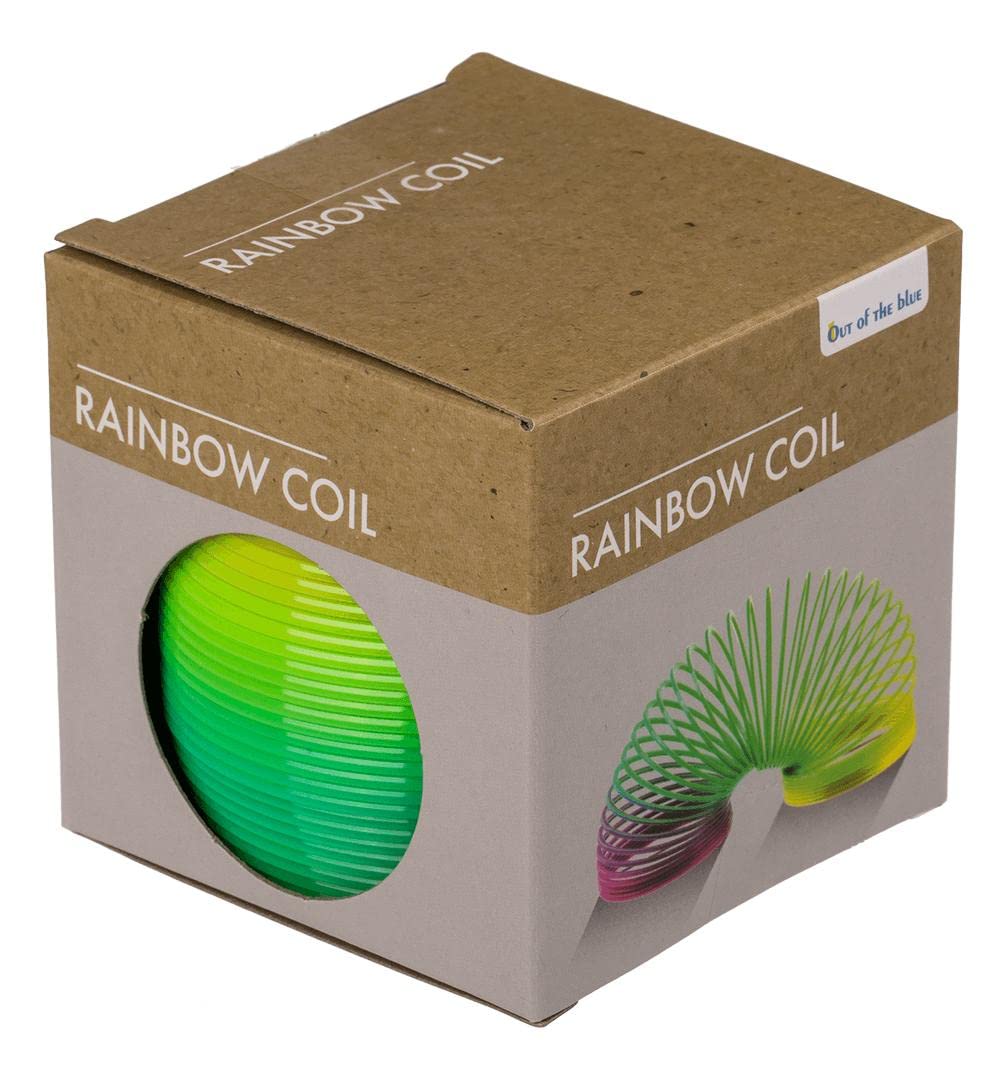 OOTB 59/1938 Spirale Arcobaleno 6,5 Cm - Giocattolo In Plastica, Confezione Regalo Con Finestra