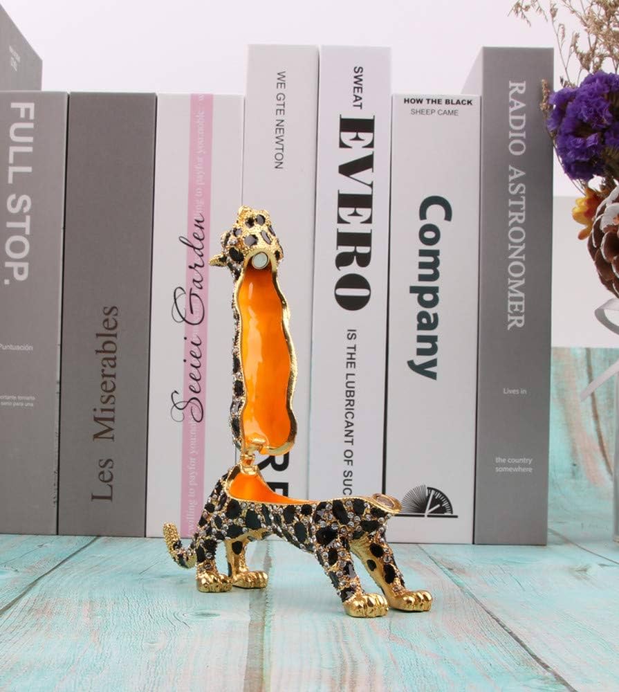 骨董品の銅ヒョウの置物、ヒョウの装飾工芸品X 骨董品の銅ヒョウの置物、ヒョウの装飾工芸品X