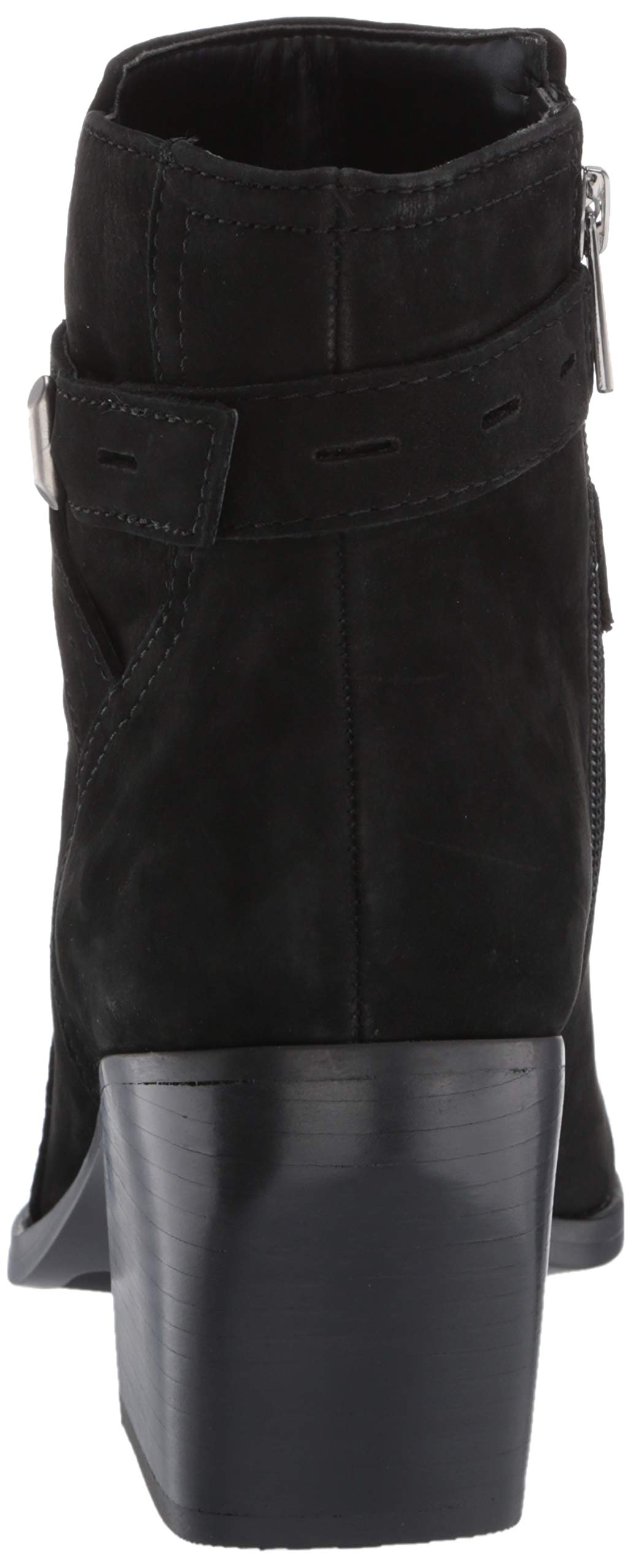 Naturalizer Fenya Stiefelette für Damen, schwarzes Nubukleder, 43 EU