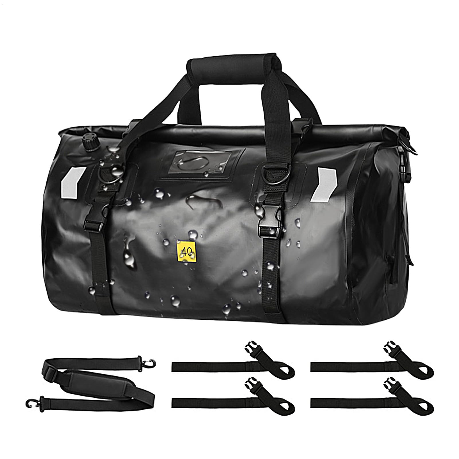Borsa in tela impermeabile – Zaino impermeabile da 40 l | Top Roll di