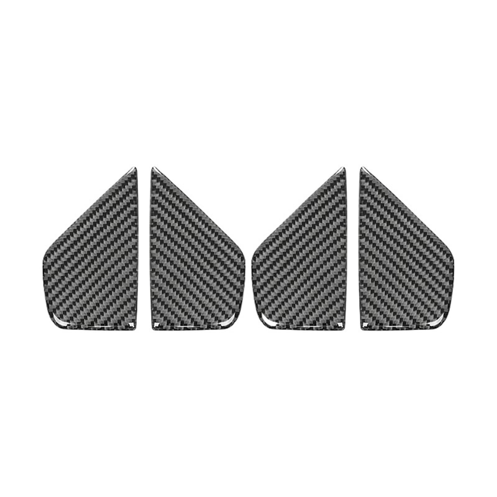 FHCBUTAE Interior Car Handle for Mercedes for Benz W205 C180 C200 C300 C GLC Class Carbon Fiber Car Interior Door Handle Trim Stickers