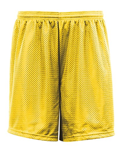 C2 Sport 5209 - Mesh Youth Shorts, Gold, Medium