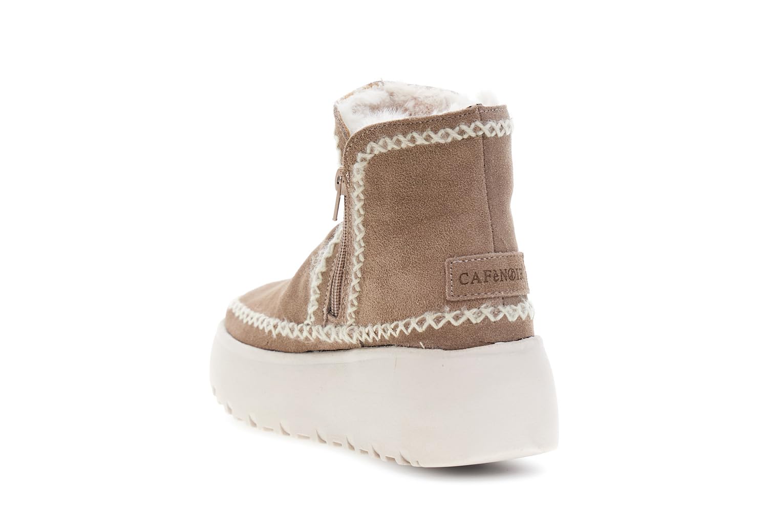 CAFèNOIR - Stiefeletten Aus Wildleder Mit Doppeltem Reißverschluss, Für Frauen