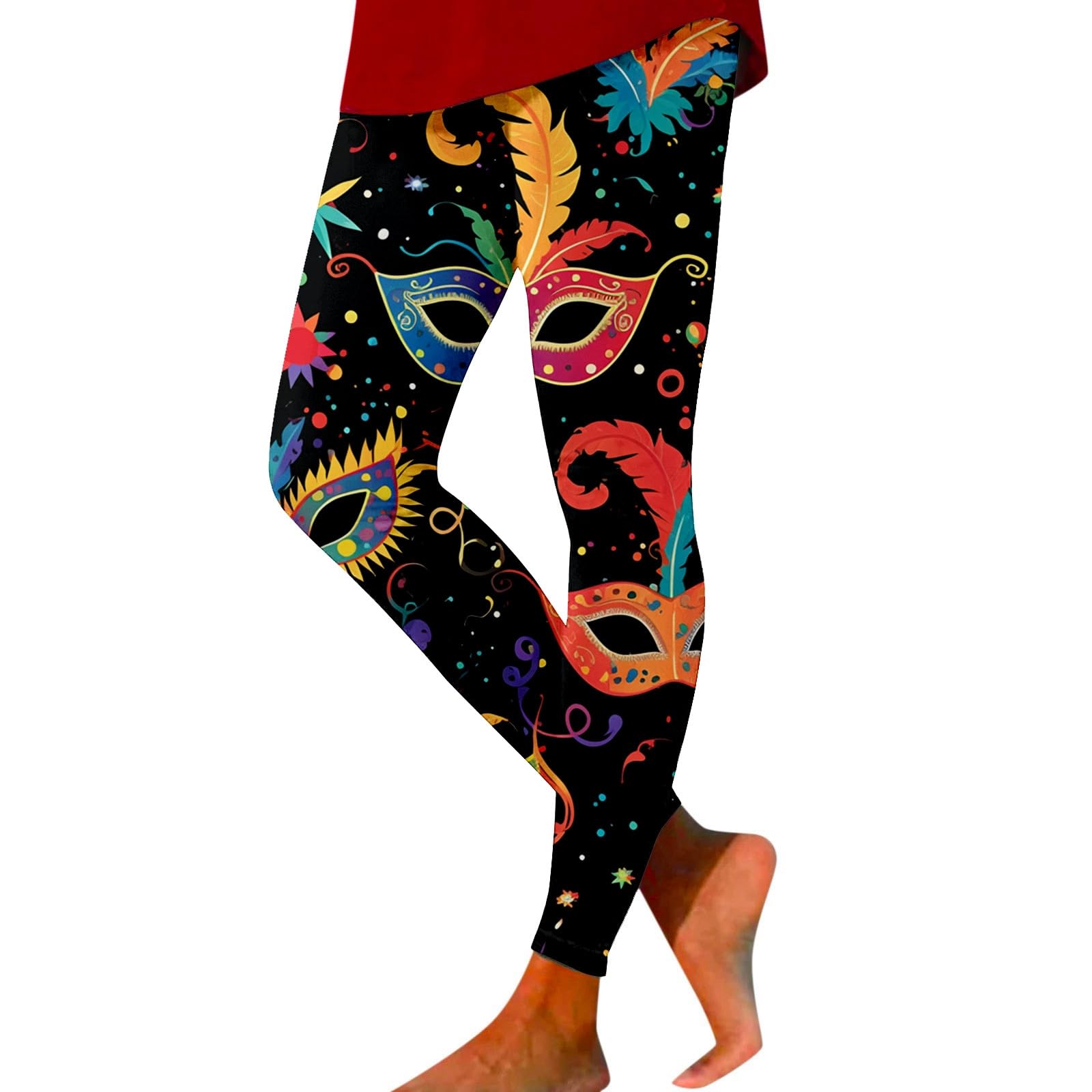 Tweedehands - Dames Fitness Yoga Rode Leggings - Als nieuw GYMSHARK