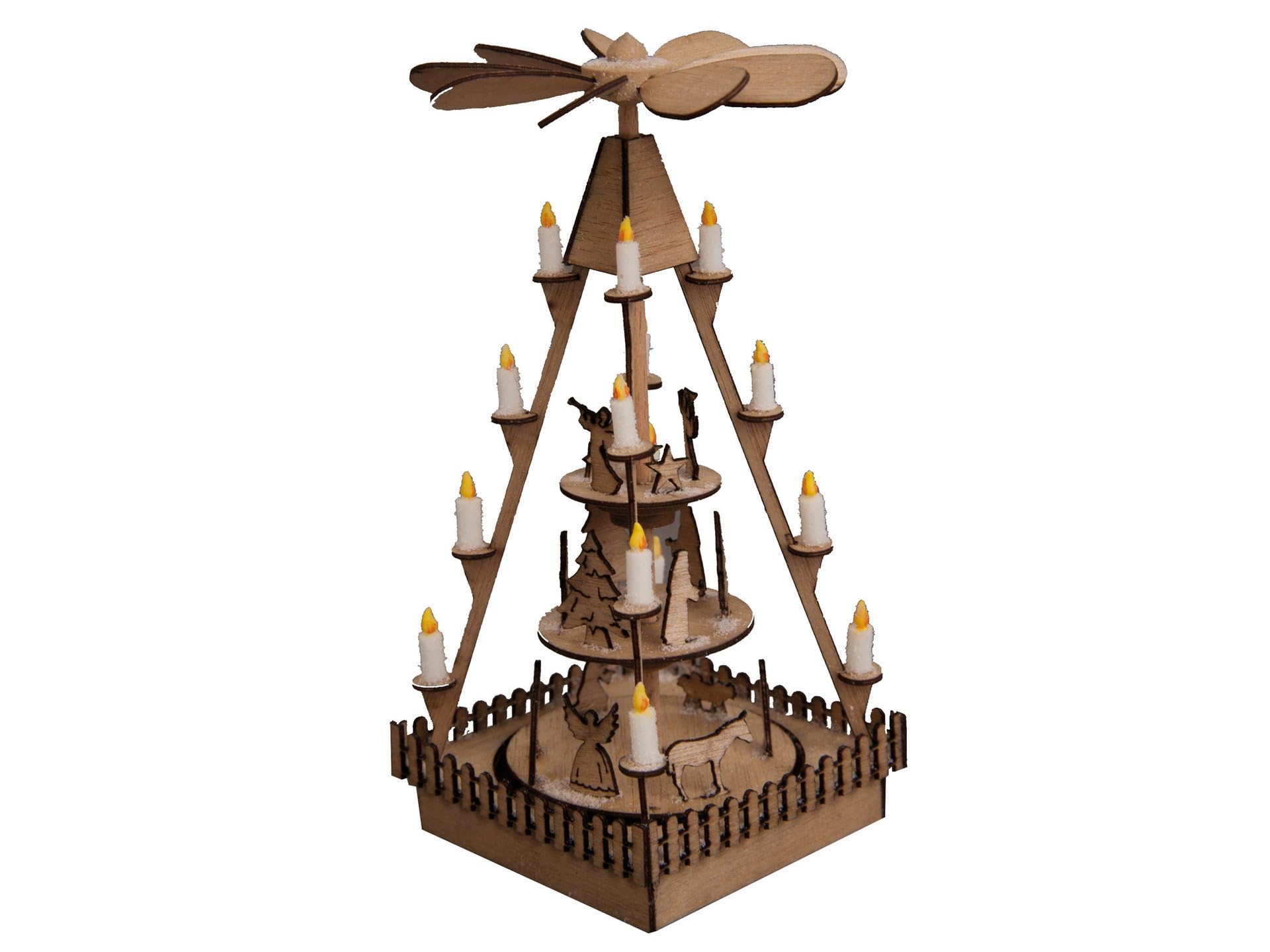 Noch 14395 - H0 Christmas Market Pyramid - New