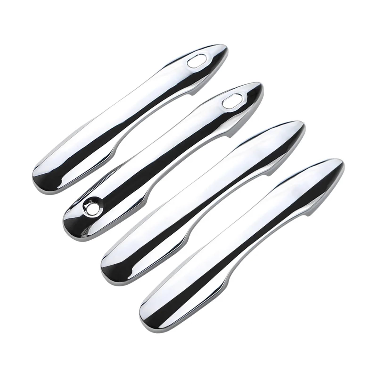 Rcuihgfb Silver Door Handle Shell Compatible With Toyota For Corolla For Cross Xg10 2021 2022 2023 2024 Car Door Handle Cover Decoration Sticker Trim Exterior(Silver)