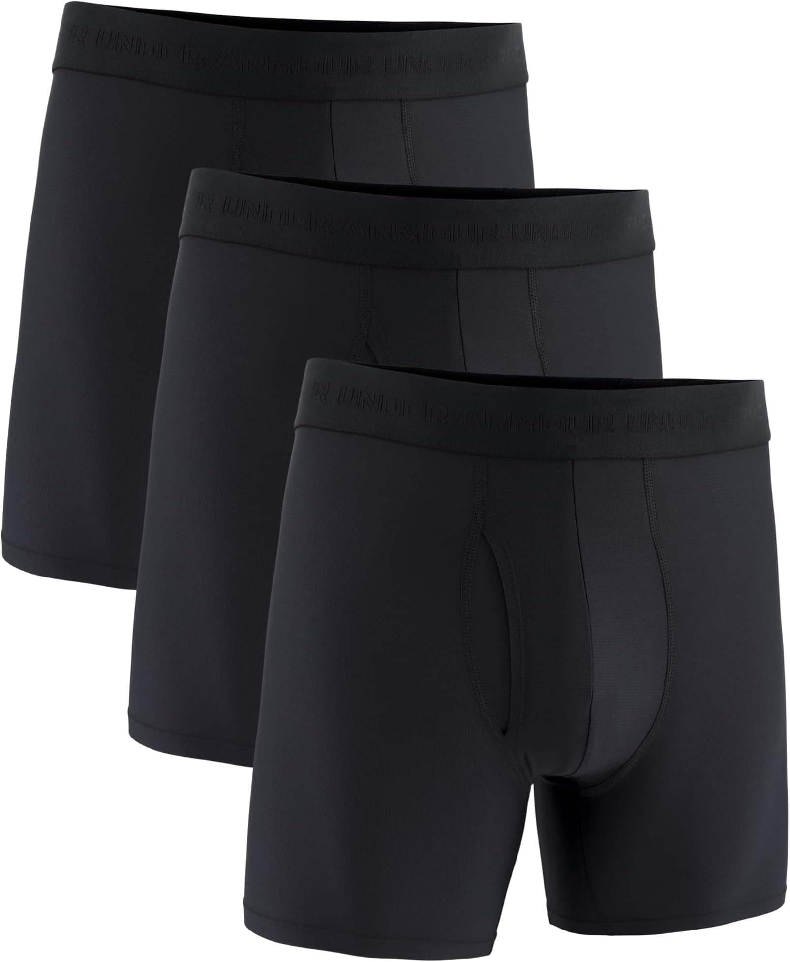 Under Armour mens Ua Performance Tech Mesh - Mod 6 in 3pk,black Boxer Briefs