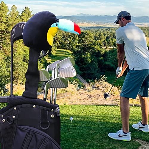 Craftsman Golf Toucan Bird Plush Golf Club Hybrid Rescue Headcover #TOP1