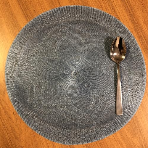 Kit Jogo Americano C/ 6 Lugares (Azul)