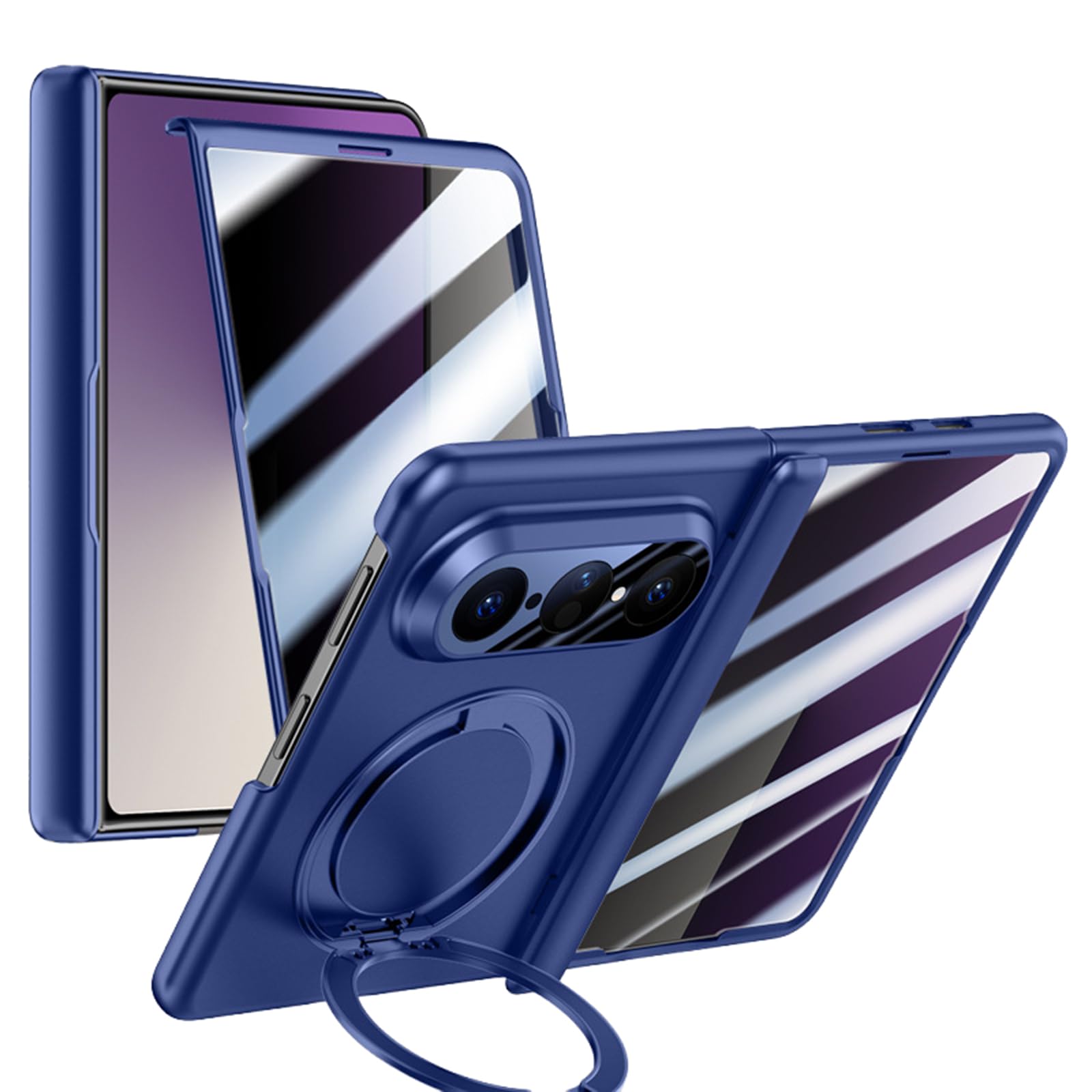 Coque magnétique Huawei Pura X Max : protection verre anti-espion et support