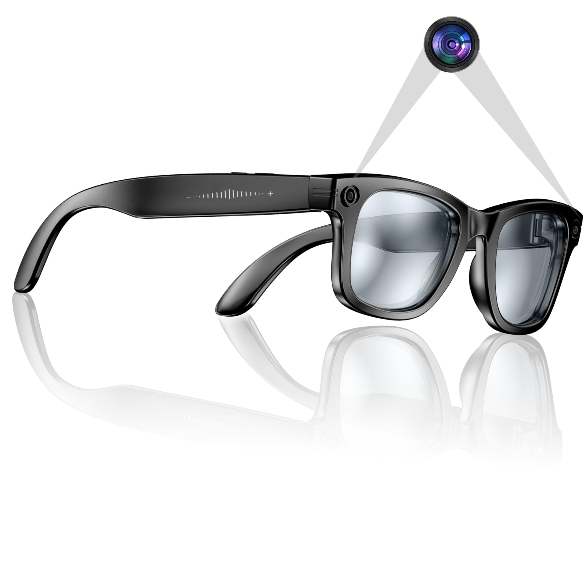 Yowow BIT AI Smart 4K Camera Glasses HD 1080P Videos Ultra-Wide Anti-Shake Vlog Recording AI Translation AI Voice