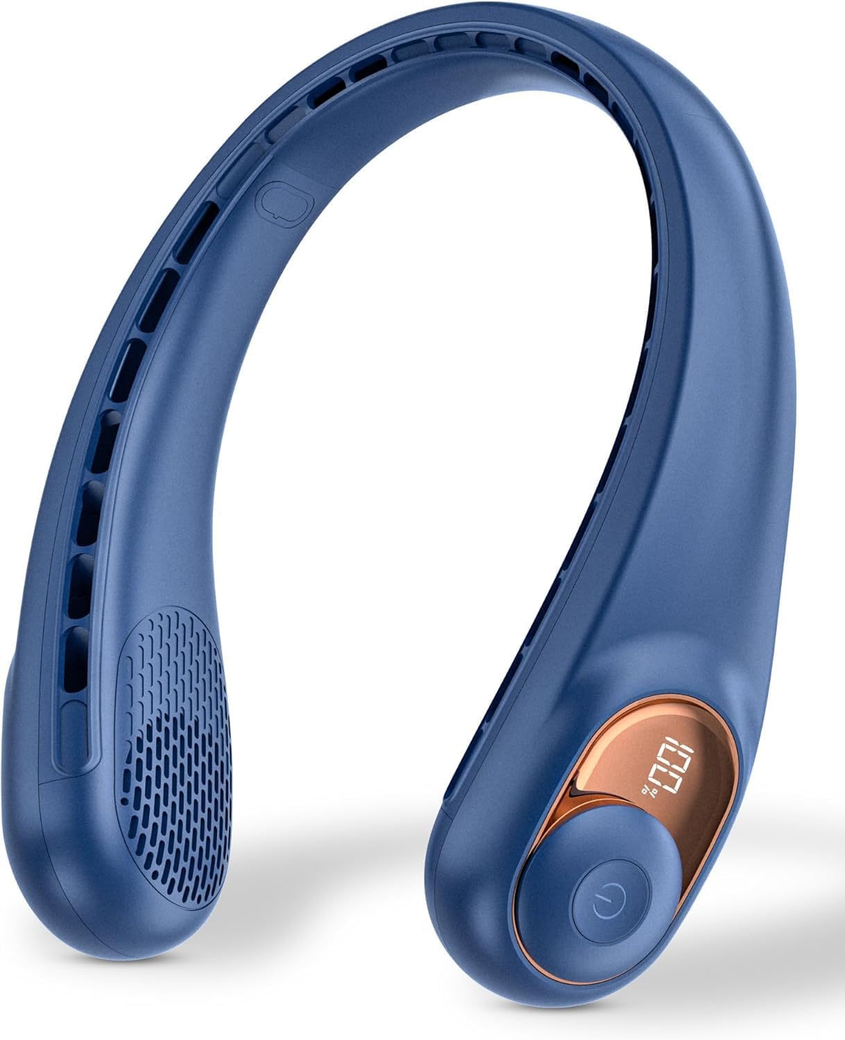 KIDEE Neck Cooler, Portable Fan, 2025 Summer Model, Small, Mini, Portable, Ultra Lightweight, Bladeless, Silent, Compact, Large Airflow, Hands-free Fan, Mobile Fan, Type-C Charging, Heatstroke