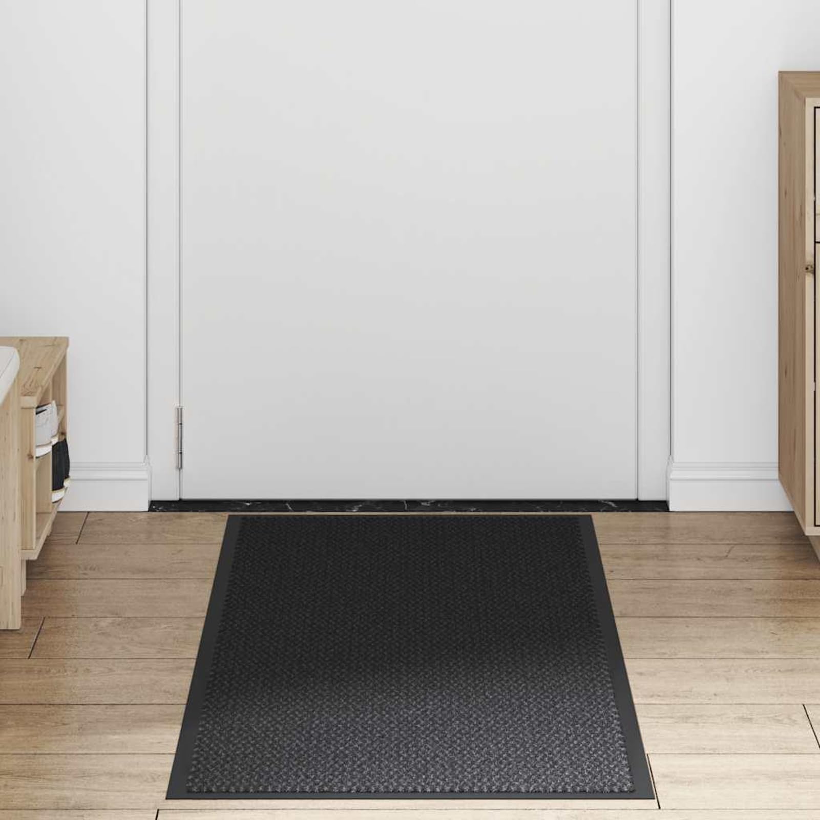 Gecheer Felpudo Negro 60x150 cm Modelo LYKLYD-4105559ES