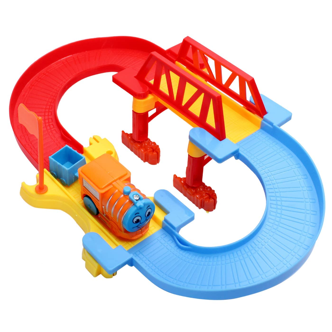 Wizme Train Toys Track Set/Track Train Toy/Track with Train for Kids/Railway Train Set Toy Tunnel and Cave Track Train for Kids Boys and Girls Birthday Gift Item Pack of 1 (B0BWTHXFR8) Amazon Price History, Amazon Price Tracker