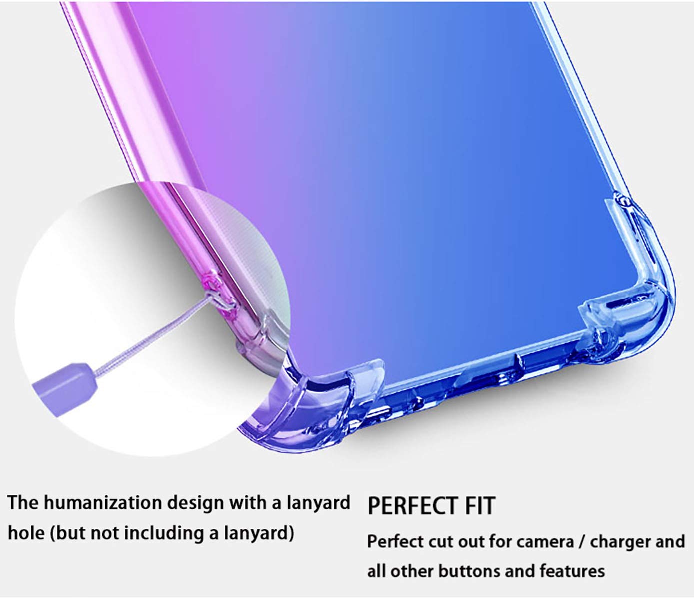 Coque Huawei P60 Pro HSP Bleu - Silicone TPU Ultra-mince - Protection