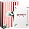 The Christmas Cards or Stocking Stuffer - Great Holiday Party Game for The Whole Family or Secret Santa Gift Idea - Fun Family Christmas Game for The Holidays