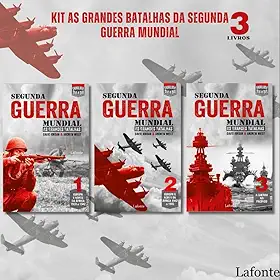 Kit As Grandes Batalhas da Segunda Guerra Mundial - 3 Volumes