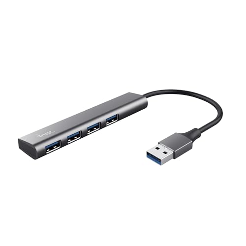 Hub USB Trust Halyx para solucionar la falta de puertos en ordenadores y Macbook