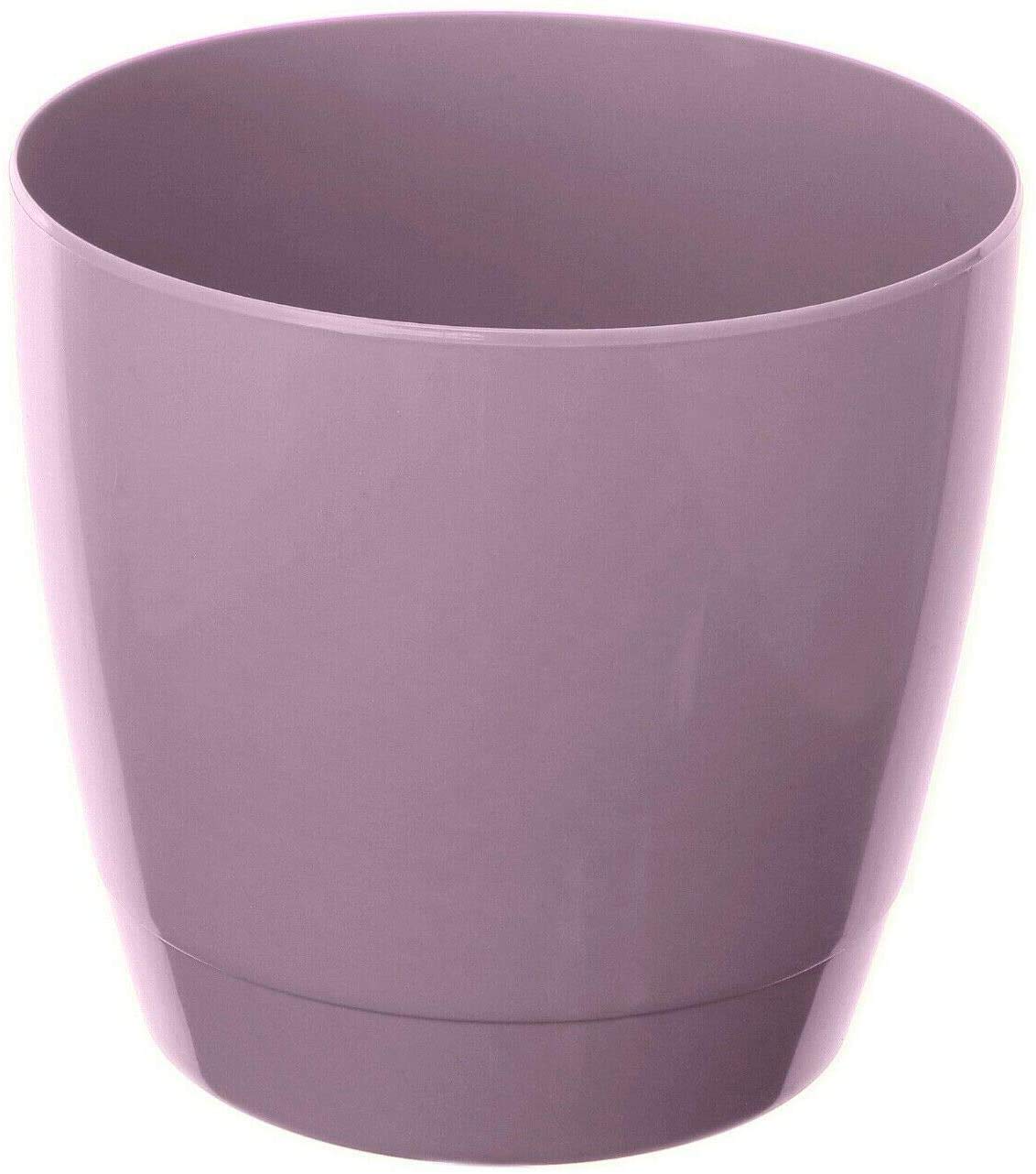 Whitefurze Mauve Round Indoor Pot, 16Cm,
