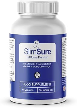 SlimSure Capsules Premium Ingredients, Supports Healthy Weight Loss Support - All Natural/Weight Management Support - 60 Capsules - Vegan/New & Sealed