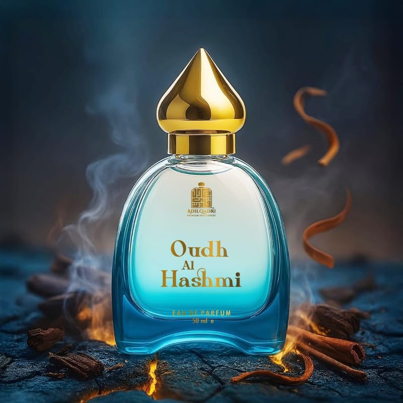 Adilqadri Oudh Al Hashmi Perfume | Sweet Arabic Oudh Fragrance | 50ml | Unisex Long Lasting Arabian Oudh Scent | Eau De Parfum,Liquid