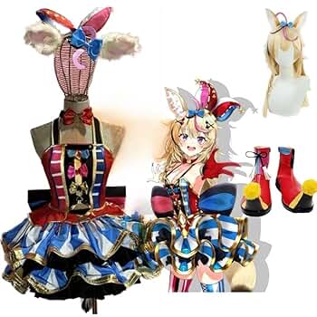 Amazon.co.jp: [ヤンババです] 尾丸ポルカコスプレ衣装+尾+