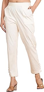 yash gallery Women's Regular Fit Mid Rise Solid Lycra Trouser Regular Pants-picture-23