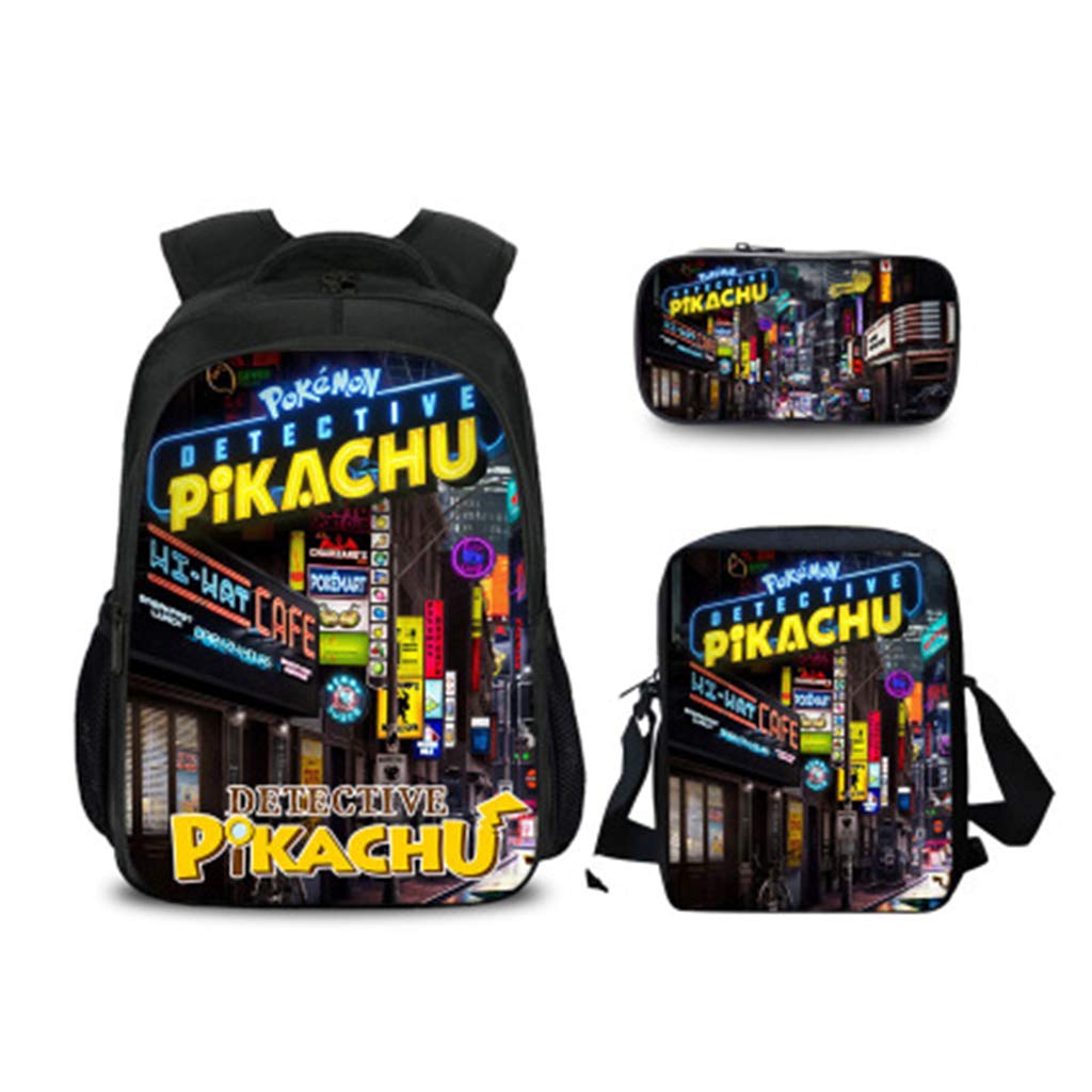 Pokemon Bag Detective Pikachu Backpacks New Pokemon Detective