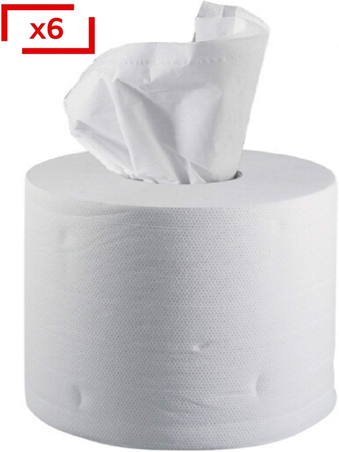 LPM – 6 Rolls of Centrefeed Hand Towels 450 Sheets 2 Ply Embossed