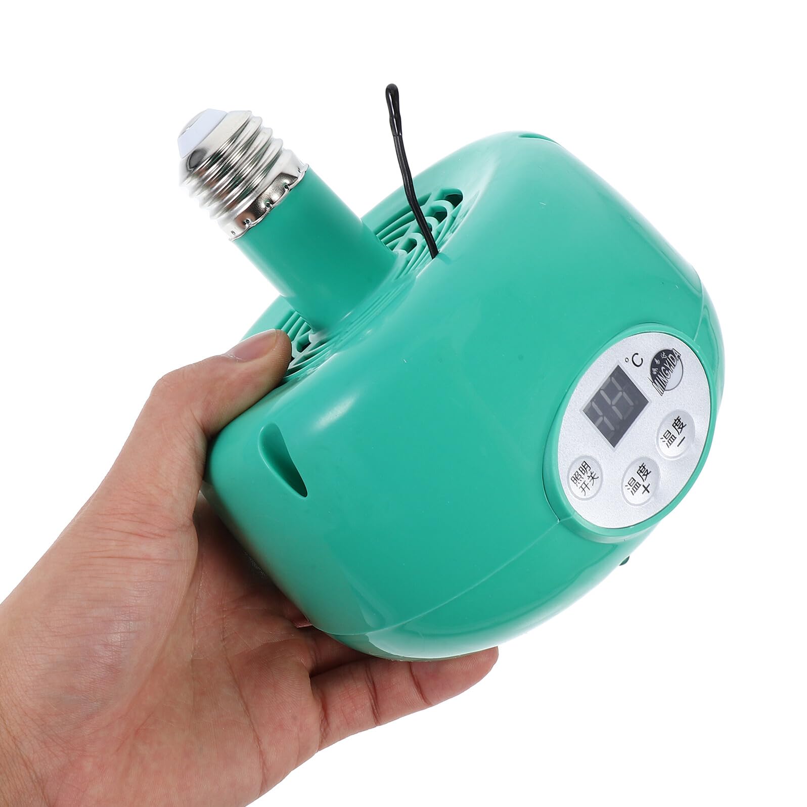 Artibetter Lampada Riscaldante Regolabile Per Pollame Controllo Temperatura, Emettitore Di Calore Senza Luce, Per Allevamento e Incubazione Di Pulcini e Animali Da Cortile