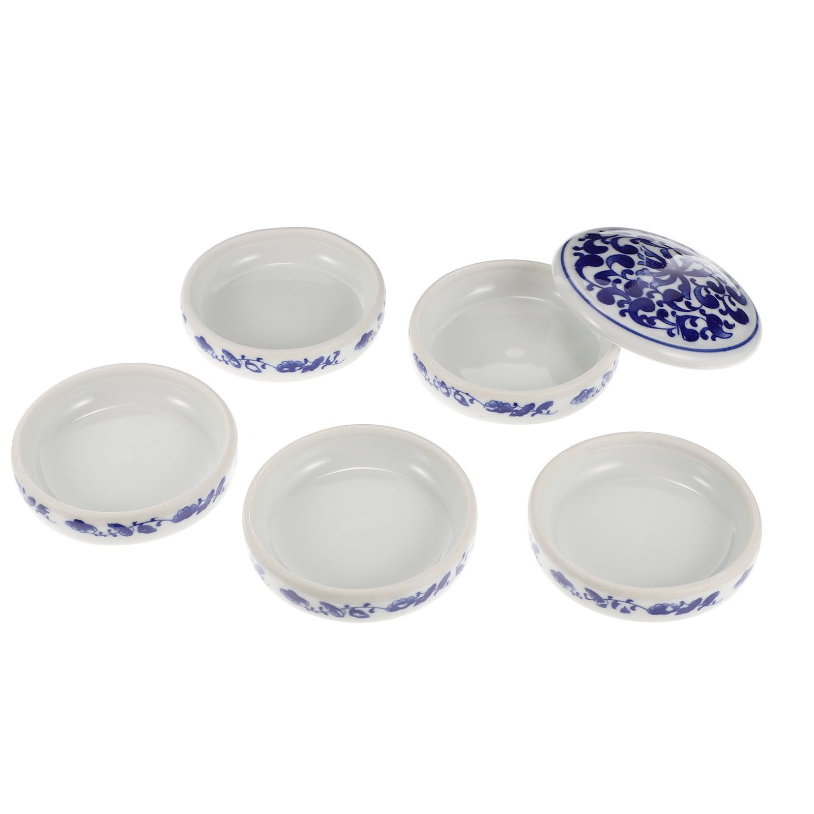 Palette en porcelaine Artibetter avec couvercle pour peinture en atelier