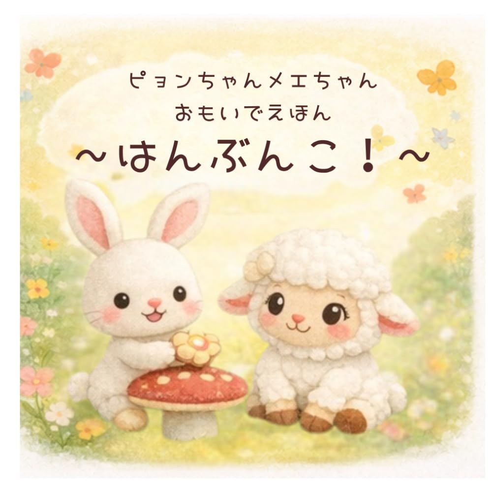 ピョンちゃんメエちゃんおもいでえほん～はんぶんこ！～