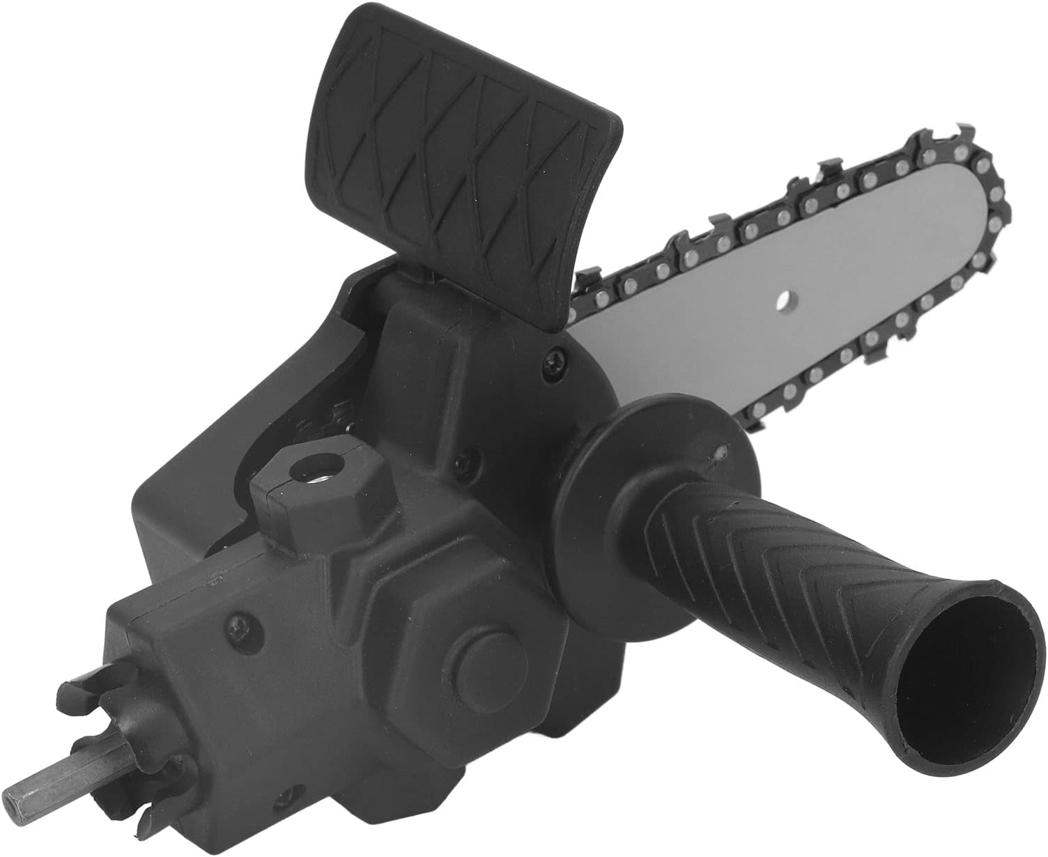 Hand Drill to Saw Conversion Head Adapter, Stainless Steel Plastic Handle, Easy Assembly, Electric Drill to Saw Adapter, DIY Tools (For 4in Electric Drill)