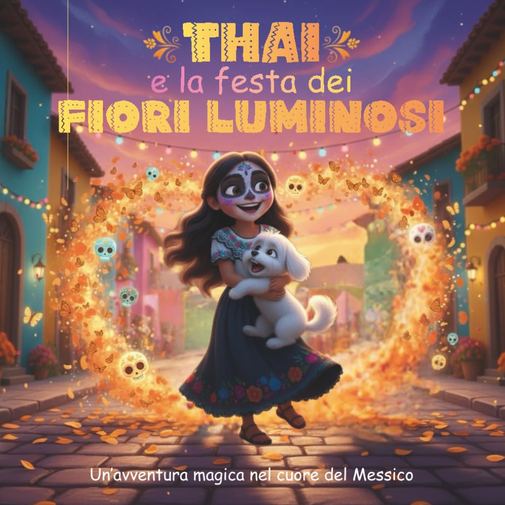 Thai e la festa dei fiori luminosi: Un'avventura magica nel cuore del Messico (Le Avventure Festose di Thai)