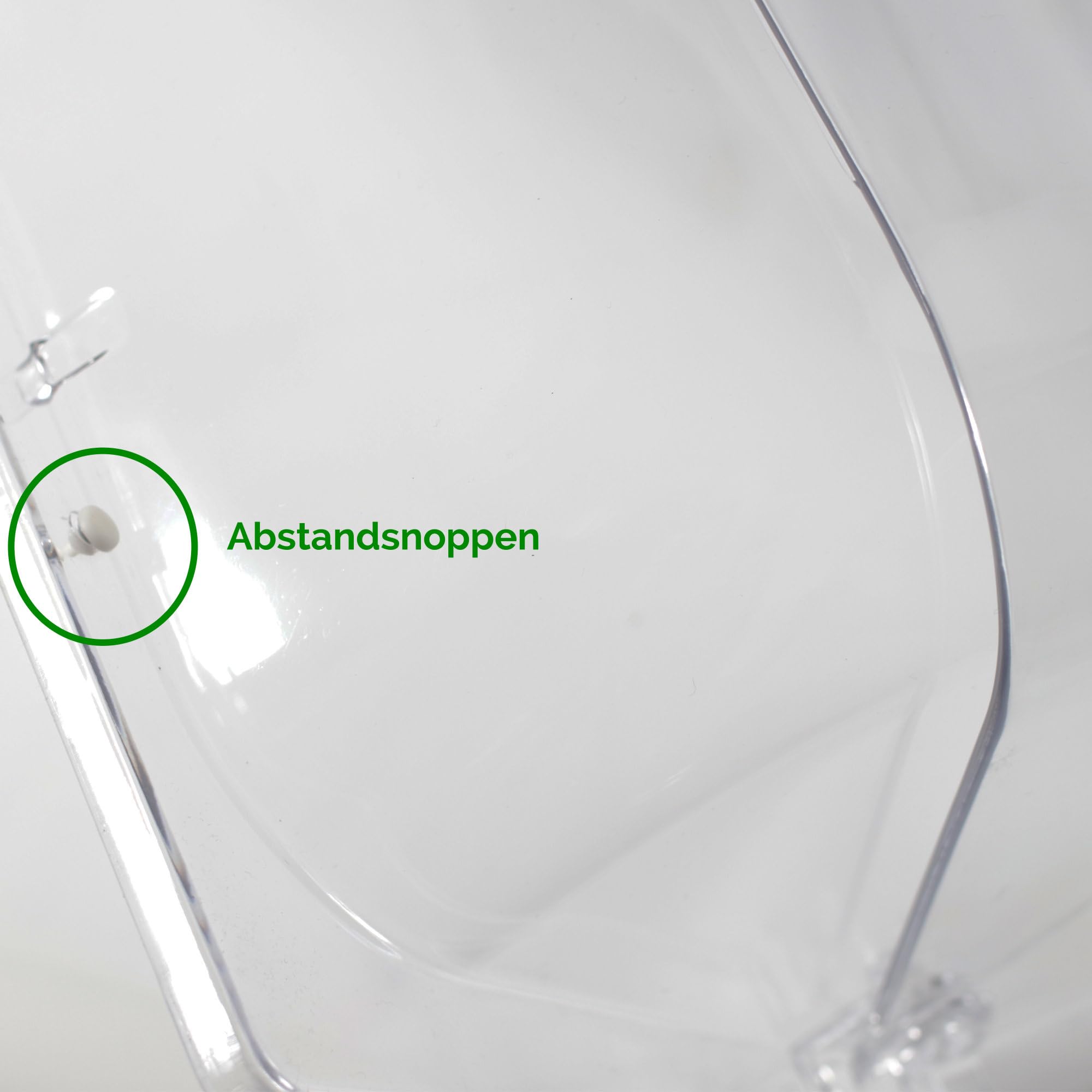 Kerafactum Rolltophaube Haube Deckel für Büfett Kühlung Kühlsystem Tablett GN 1/1 Hygieneschutz beidseitig zu Öffnen System passend für Kühlplatte Servierplatte mit Kühlschale Serviertablett