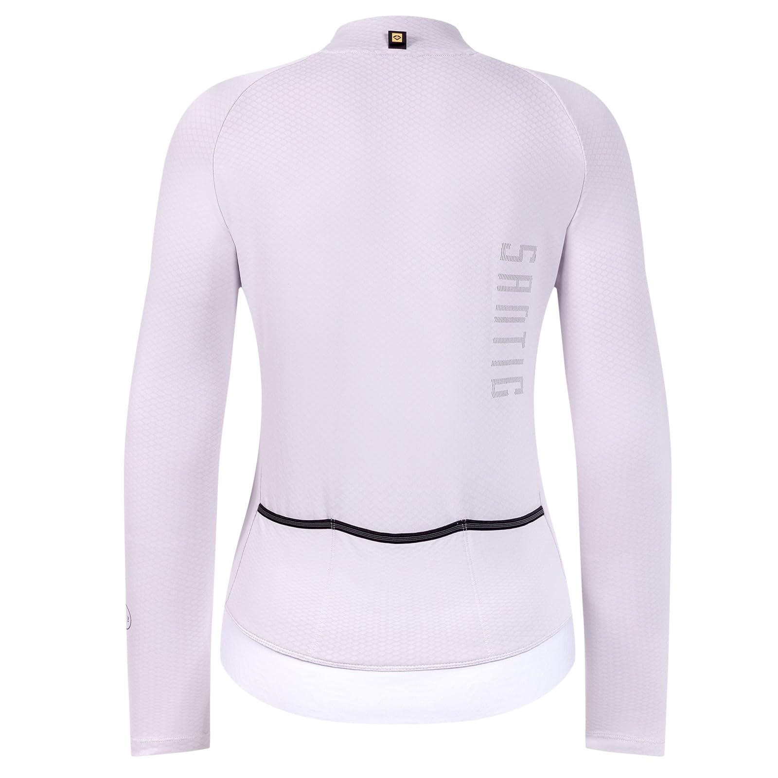 Santic Maglia da ciclismo da donna, a maniche lunghe, aderente, per primavera, autunno, bici da corsa, MTB, maglia termica