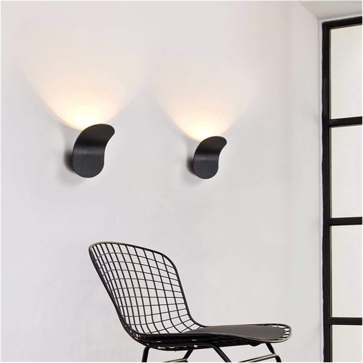 Lampa ścienna, nowoczesne lampy ścienne LED kompatybilne z telewizorem Bezpałek Korytarza salonu balkon lampy ścienne, lampki wiszące nowoczesne