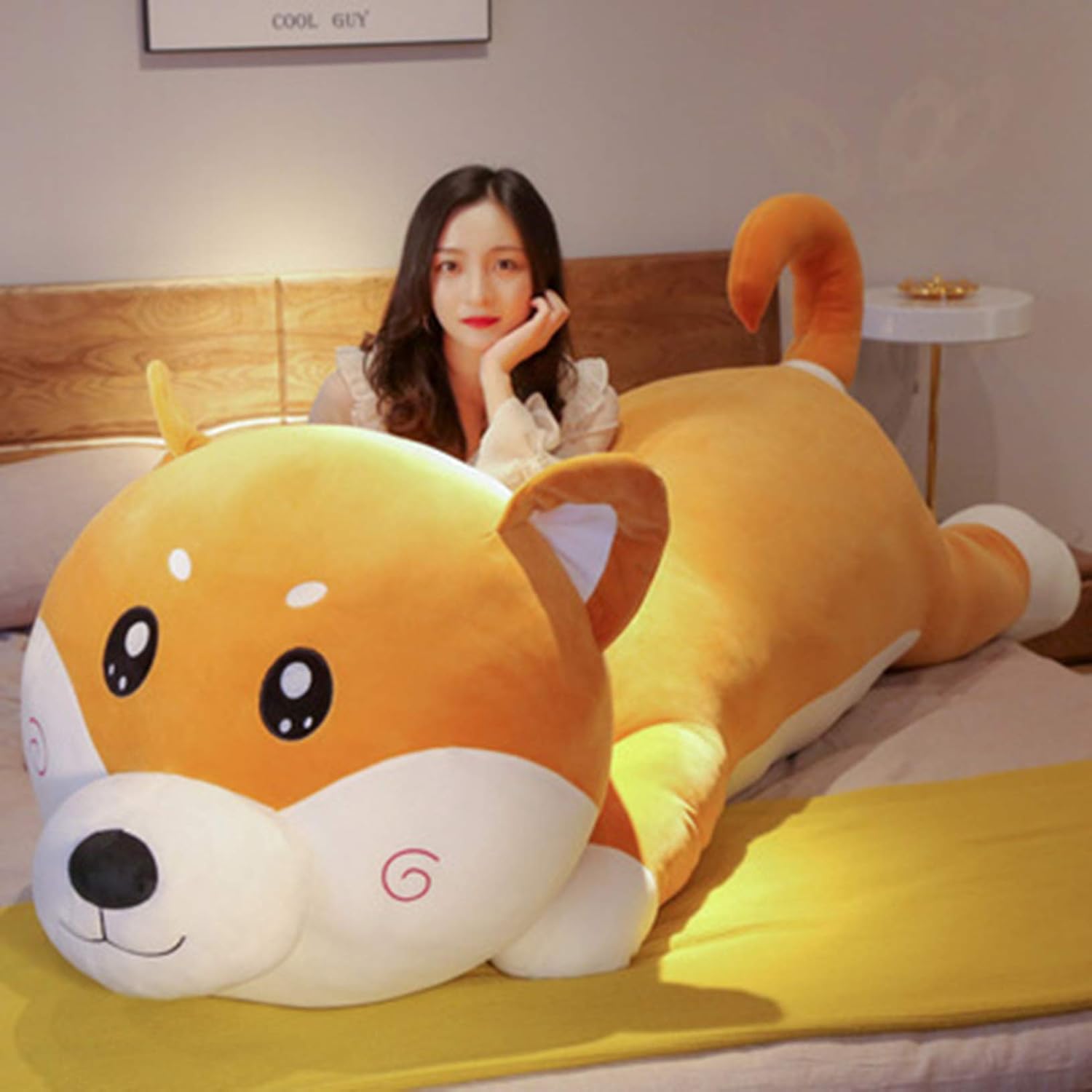 柴犬 ハスキー ぬいぐるみ 可愛い犬 昼休み枕 腰当てクッション イヌ もちもち 癒し系 寝添え 萌え プレミアム 彼女へ 一人暮らし 新しいコレクション ネムネム キャラクター 気持ちいい抱き枕 新年 1cm 仰向き寝枕