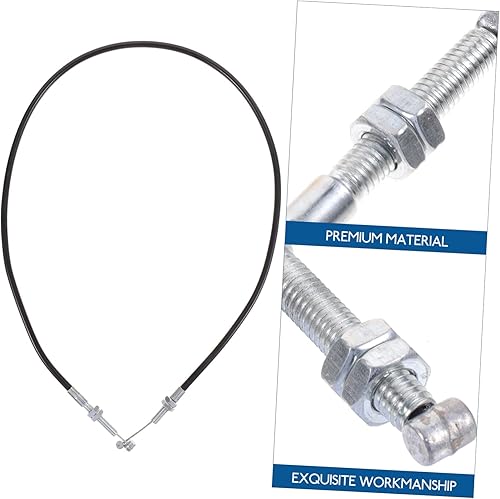 Miniatura 7 de USHOBE 4 piezas de piezas de repuesto para silla de peluquería reclinable Cable de liberación reclinable Cable Base de goma Cable reclinable palanca