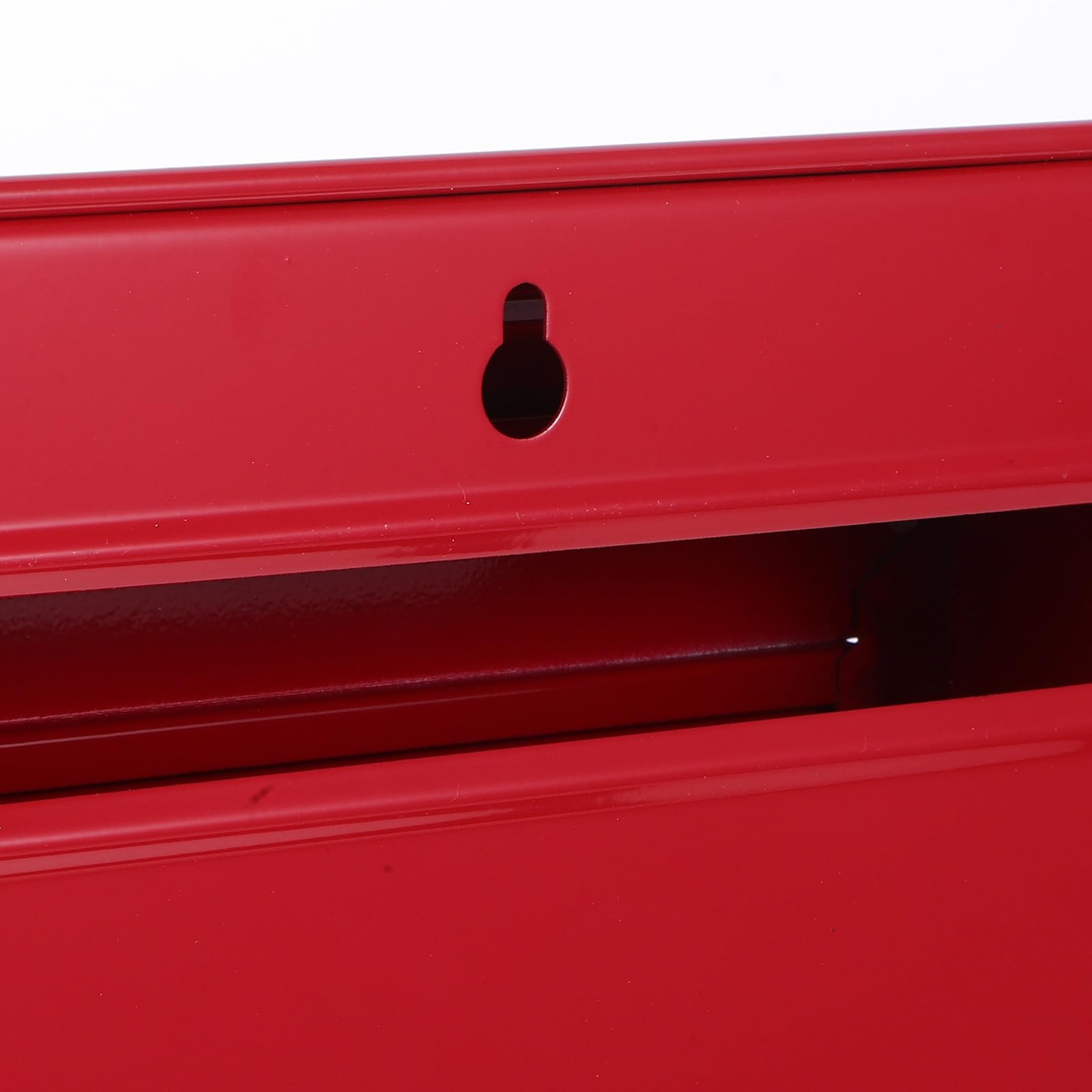 Abschließbarer Wandbriefkasten aus Robustem Stahlblech Große Kapazität Praktische Postbox für Haus und Büro Einfache Montage Sicherer Spardosen Einsatz mit Schlitz Wetterbeständig