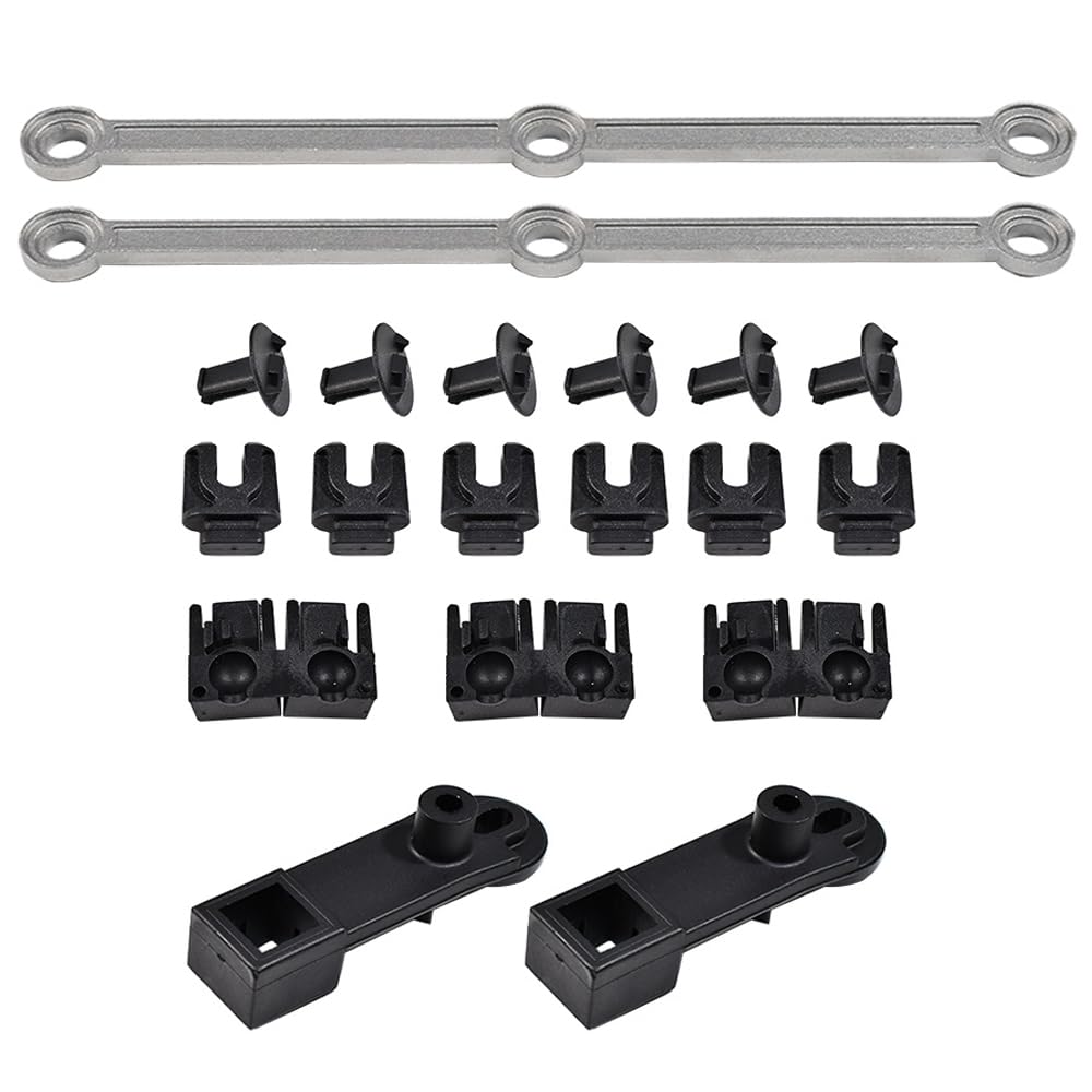 Ansaugkrümmer Wirbelklappe Reparatur Läufer Pleuelstange Kits kompatibel mit Mercedes Benz OM642 6420903237 6420907737