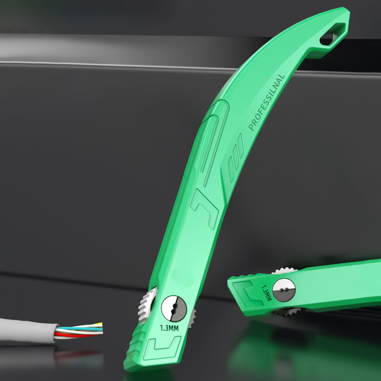 Netzwerkkabel Untwist Tool | Netzwerkkabel Twisted Wire Separatoren - Ethernet Werkzeug, 1,3 mm Engineer Drahtgrenze, Kammkabel oder Drähte bis 1,3 mm, Netzwerkkabel Untwisting Tool hat ein