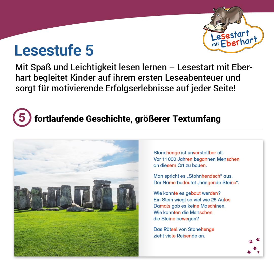 Paket – Lesestart mit Eberhart: Komplettbezug Heft 1 bis 50 plus Sonderhefte: Themenhefte für Erstlesekinder, Lesestufe 1 bis 5 (Lesestart mit ... für Erstlesekinder - 5 Lesestufen)