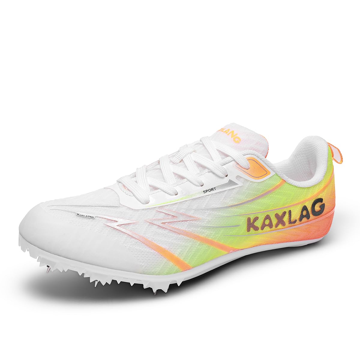 Zapatillas de Clavos Atletismo,con 8 Clavos,Unisex Spikes Atletismo para Pista,Antideslizantes,Atletismo para Velocidad Sprint